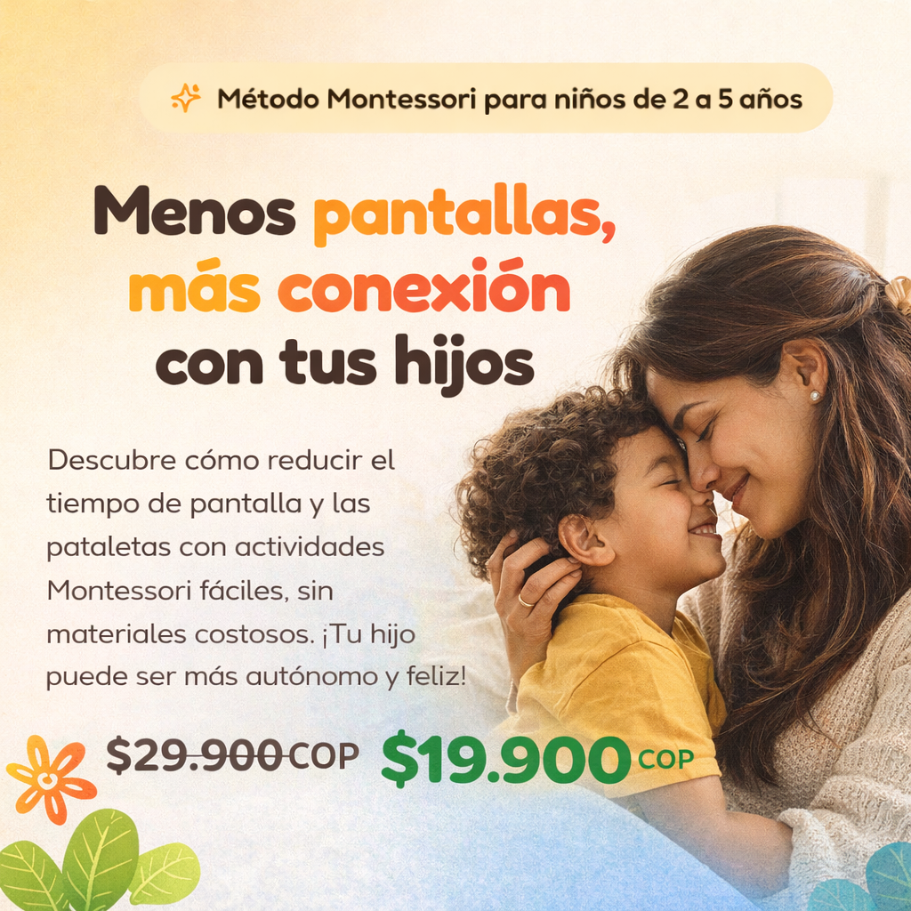 Menos pantallas, más conexión con tus hijos